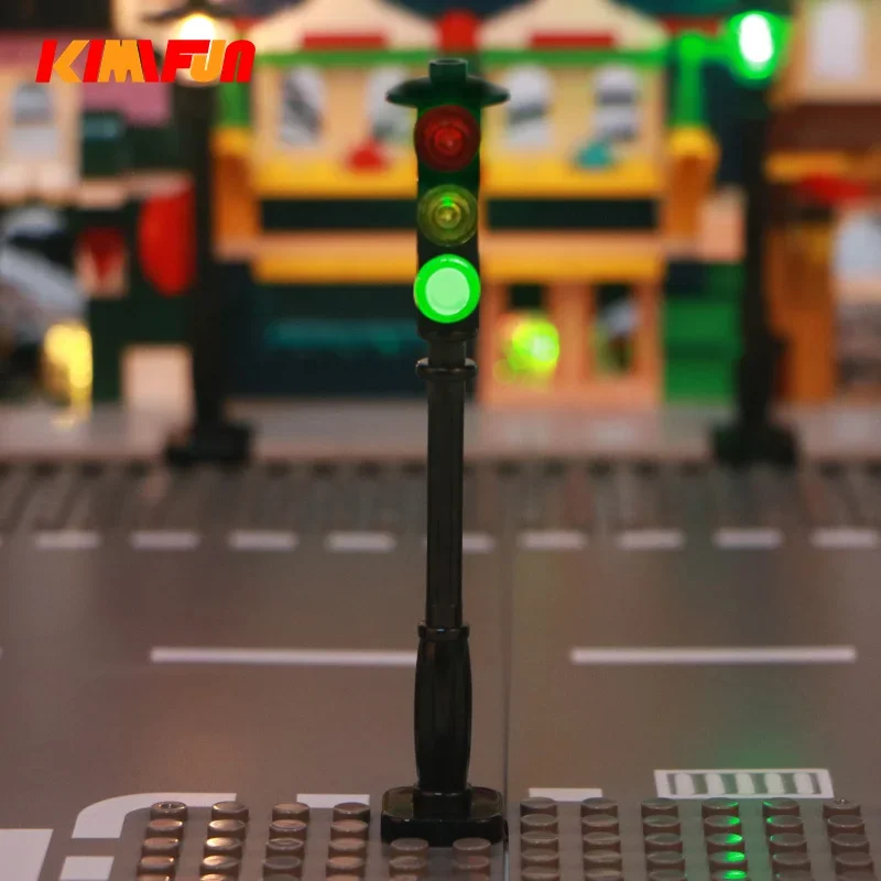 Lego Set Creator - 1 pz LED MOC Street Ciclo
